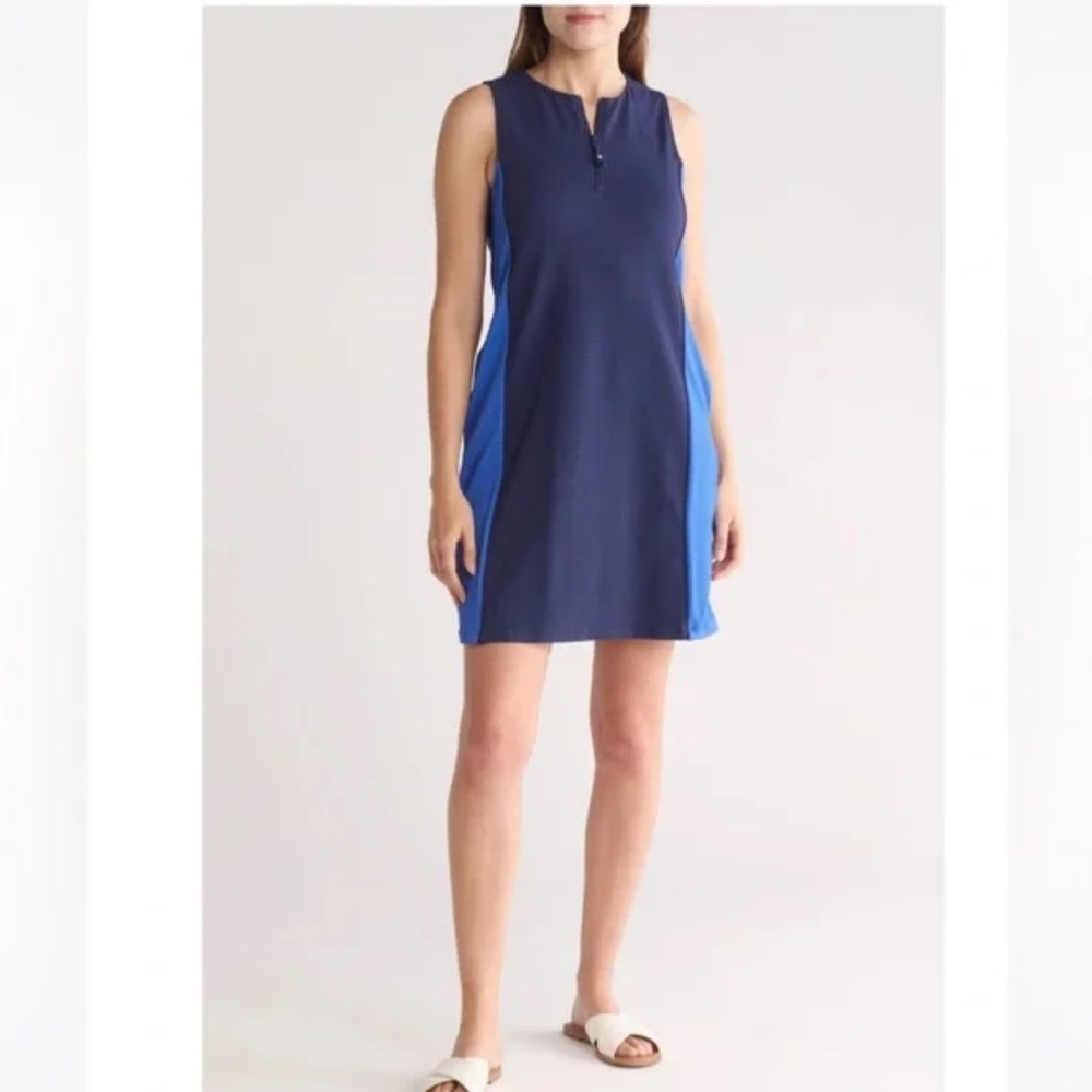 Tommy Bahama Island Cays Colorblock Dress
